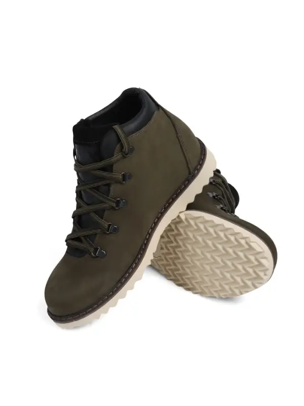 Ботинки хайкеры TREK Park3 зелёный (сетка), р.45