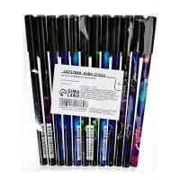 Ручка гелевая СТИРАЕМЫЕ ЧЕРНИЛА, 0,5 мм, стержень синий, Знаки зодиака МИКС (штрихкод на шт)   10717