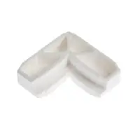 Уголок внутренний ТУНДРА для рамы москитной сетки, 42&times;17 мм, белый