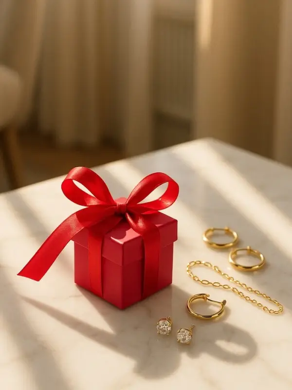 Коробочка подарочная складная &laquo;Презент&raquo; 6&times;6&times;6, розовый