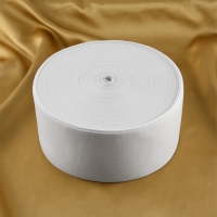 Резинка вязаная, 100 мм, 40 &plusmn; 2 м, цвет белый