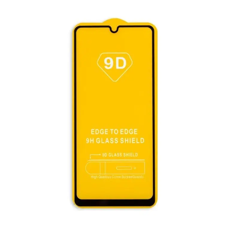 Защитное стекло Samsung A31 с рамкой 9H Full Glue без упаковки (25 шт./уп.)
