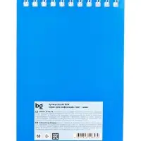 Блокнот А6, 60 листов в клетку, &laquo;Для конференций&raquo;, на гребне, синий