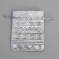 Мешочек подарочный органза &laquo;Волшебного Нового года&raquo;, 10 х 12 см +/- 1.5 см