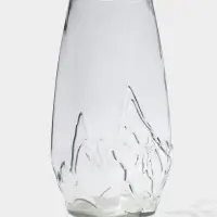 Ваза стекло настольная "Мариба" 22х10,5 см, прозрачный