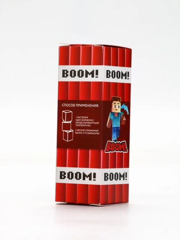 Бомбочки для ванны &laquo;Кубики&raquo;, набор 3 шт x 70 г, аромат сладкая жвачка, URAL LAB&para;