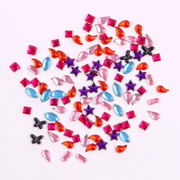 Стразы для декора &laquo;Ассорти&raquo;, разноцветные