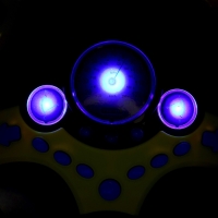 Руль музыкальный "Cупер водитель", свет и звук , работает от батареек В ПАКЕТЕ