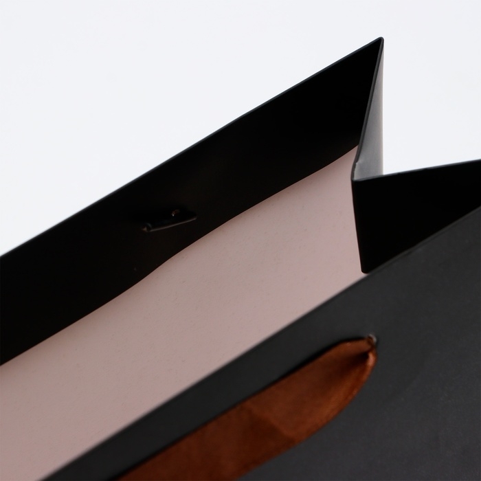 Пакет ламинированный горизонтальный &laquo;Черный&raquo;, ML 27 &times; 23 &times; 11.5 см