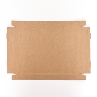 Складная коробка, крафт, 31,2 х 25,6 х 16,1 см