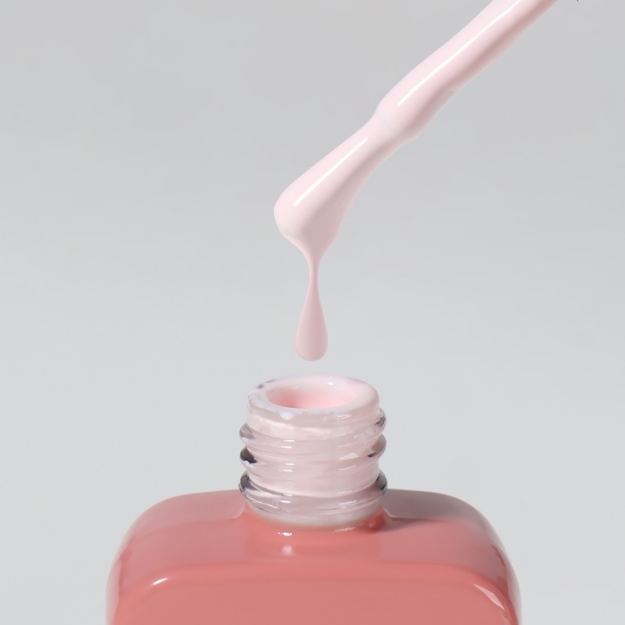 Гель лак для ногтей &laquo;SIMPLE&raquo;, 3-х фазный, 10 мл, LED/UV, цвет розовый (127)