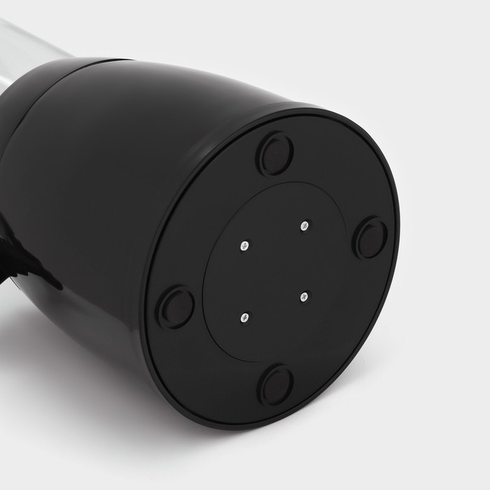 Башня пивная с ёмкостью для льда &laquo;Меркурий&raquo;, 2,5 л, цвет чёрный