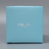 Коробка под маленький торт, кондитерская упаковка, &laquo;Пасха&raquo;, 15 х 15 х 18 см