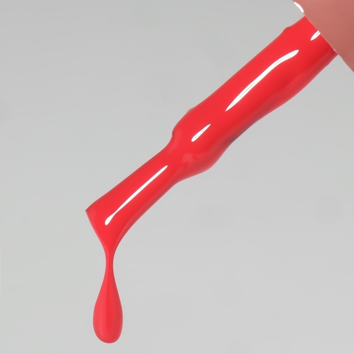 Гель лак для ногтей &laquo;SIMPLE&raquo;, 3-х фазный, 10 мл, LED/UV, цвет красный (136)