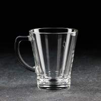 Кружка стеклянная &laquo;Аура&raquo;, 300 мл