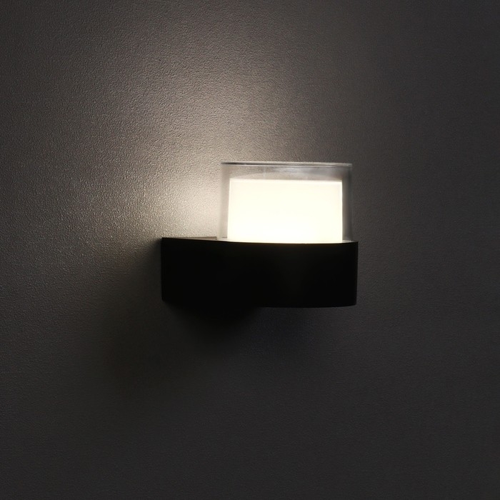 Светильник фасадный &laquo;Гранд&raquo;, FSD-039, 5 Вт, 4000К, IP65, 220 В, пластик, черный