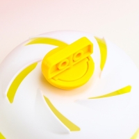 Колесо для грызунов тихое, 11 см, жёлтое