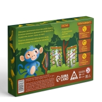 Настольная игра &laquo;Обезьяны и лианы&raquo;, развивающая, 15 карт, 5+