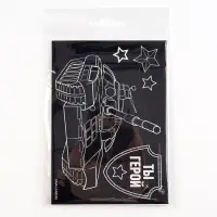 Гравюра детская "Ты герой", полноцветное основание, набор 2 шт, 10 х 15 см