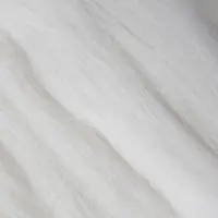 Шерсть для валяния 100% полутонкая шерсть 50гр (01 белый)