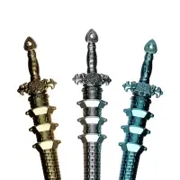 Ручка - прикол гелевая &laquo;Рыцарский меч&raquo;, МИКС