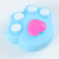 Мялка &laquo;Лапка&raquo; с пастой, цвета МИКС