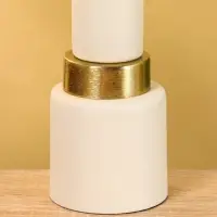 Подсвечник на 1 свечу текстурный "Фисташковый" 10,5х10,5х20 см