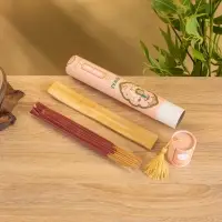Благовония в тубусе "Роза" 30 штук с деревянной подставкой