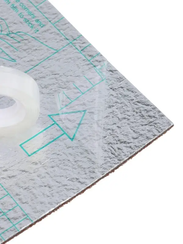 Самоклеящийся ковролин 30х30см, коричневый