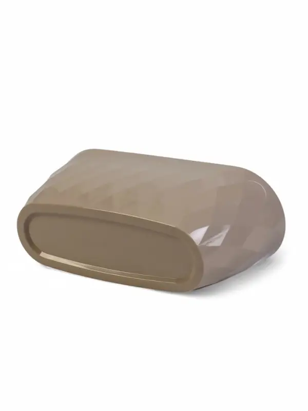 Горшок для цветов "Laurel" 35,4х15,2х15 см, 5 л с дренажной вставкой, бежевый