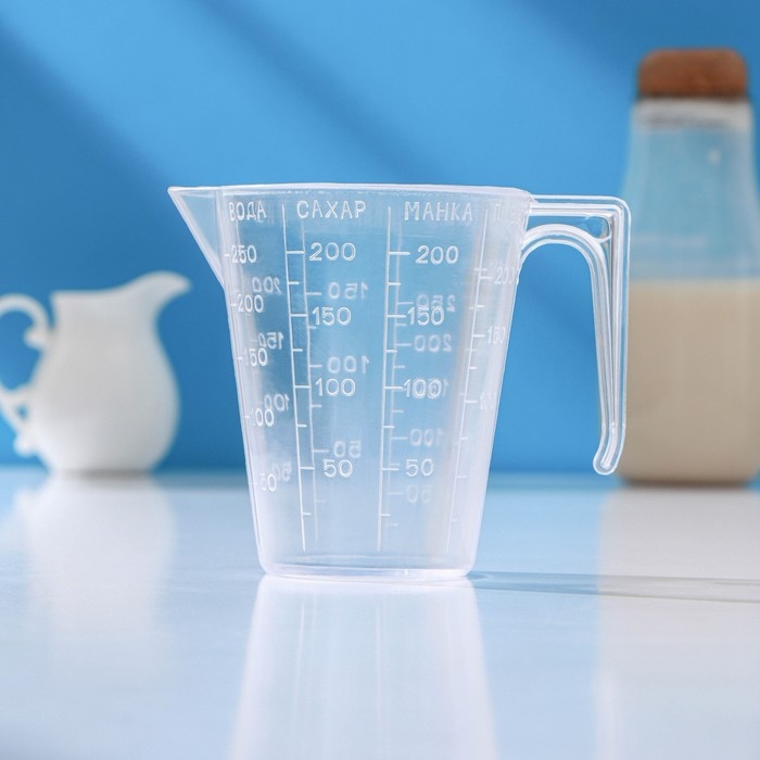 Стакан мерный, 250 мл, МИКС