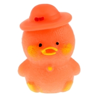 Мялка &laquo;Уточка&raquo; с пастой, цвета МИКС