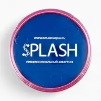 Аквагрим  в шайбе , регулярный, синий, 32 гр.