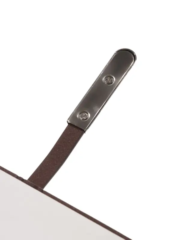 Ежедневник недатированный формат А5, с хлястиком, 112л, линия, пвх, Узор Коричневый