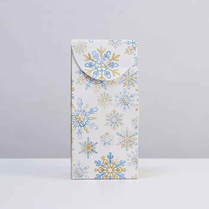 Коробка складная &laquo;Счастливого года&raquo;, 9 х 19 х 6 см