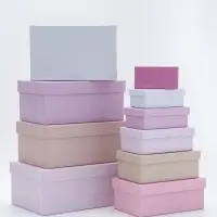 Набор коробок 10 в 1 "Мечта" 30 х19 х 12 - 11 х 6,5 х 4 см