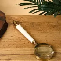 Лупа &laquo;Мориарти&raquo;, 7&times;7&times;24 см, латунь, смола