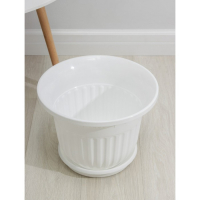 Горшок с поддоном &laquo;Лозанна&raquo;, 17 л, d=41 см, цвет белый