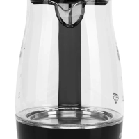 Чайник HYK-G2011 1,7л 2200Вт черный (стекло)