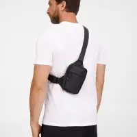 Спортивная кросс-боди сумка UrbanHike, черная