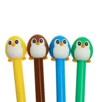 Ручка - прикол гелевая &laquo;Пингвин&raquo;, МИКС