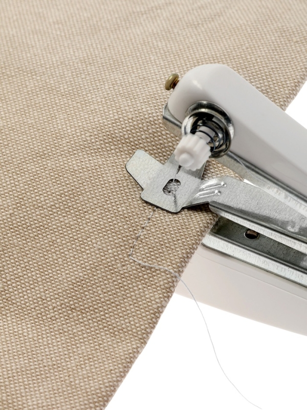 Швейная машинка LSH-09, механическая, портативная, белая