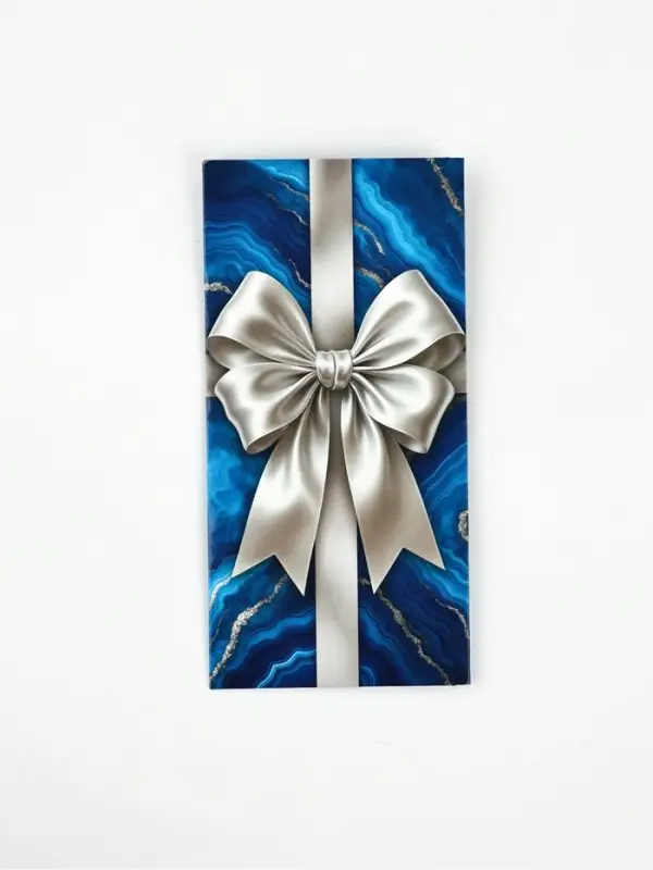 Конверт для денег &laquo;Мрамор&raquo;, 16,5 &times; 8 см