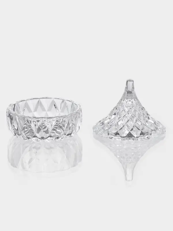 Емкость для сервировки "Париж" 8х8 см, прозрачная