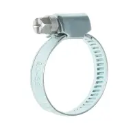 Хомут червячный ZEIN engr, несквозная просечка, диаметр 20-32 мм, ширина 9 мм, оцинкованный