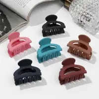 Крабик для волос &laquo;Матовый&raquo;, дуга мини, 4 см, МИКС