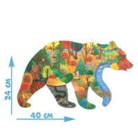 Фигурный пазл &laquo;Хозяин леса&raquo;