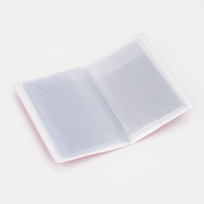 Обложка для автодокументов, цвет красный