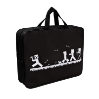 Папка с ручками текстильная А4, 360&times;245&times;70 мм, Calligrata Top &laquo;Пиксельный бой&raquo;