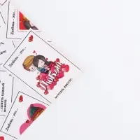 Бумага упаковочная глянцевая двухсторонняя &laquo;Любовь это...&raquo;, 70 х 100 см